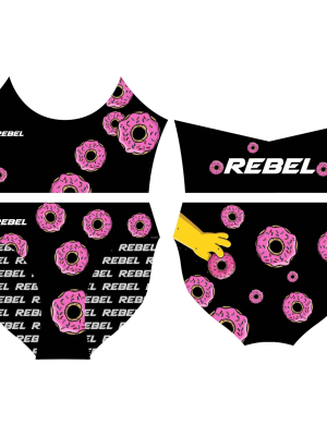 Rebel Bikini's - Black Donut