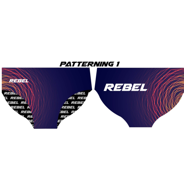 Rebel Mens Speedos - Patterning 1